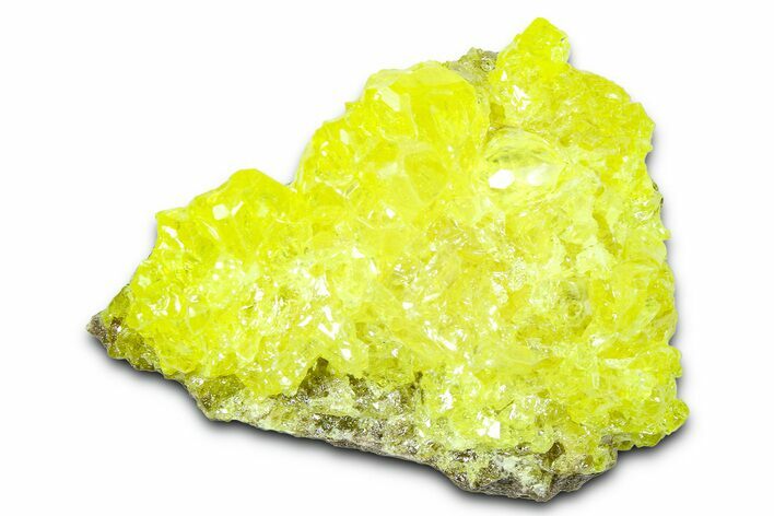 Bright-Yellow Sulfur Crystals - Bolivia #359314